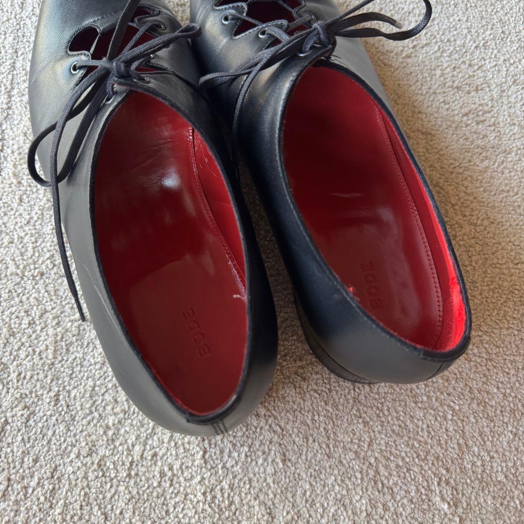 BODE County Clare Shoes Black ギリーシューズ 44