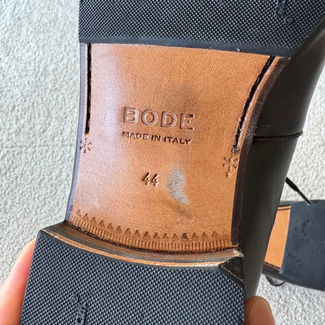 BODE County Clare Shoes Black ギリーシューズ 44