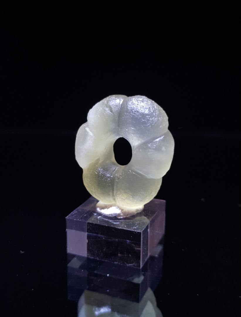 フローライト リング ポンデリング インド産 原石 鉱石 標本 ③