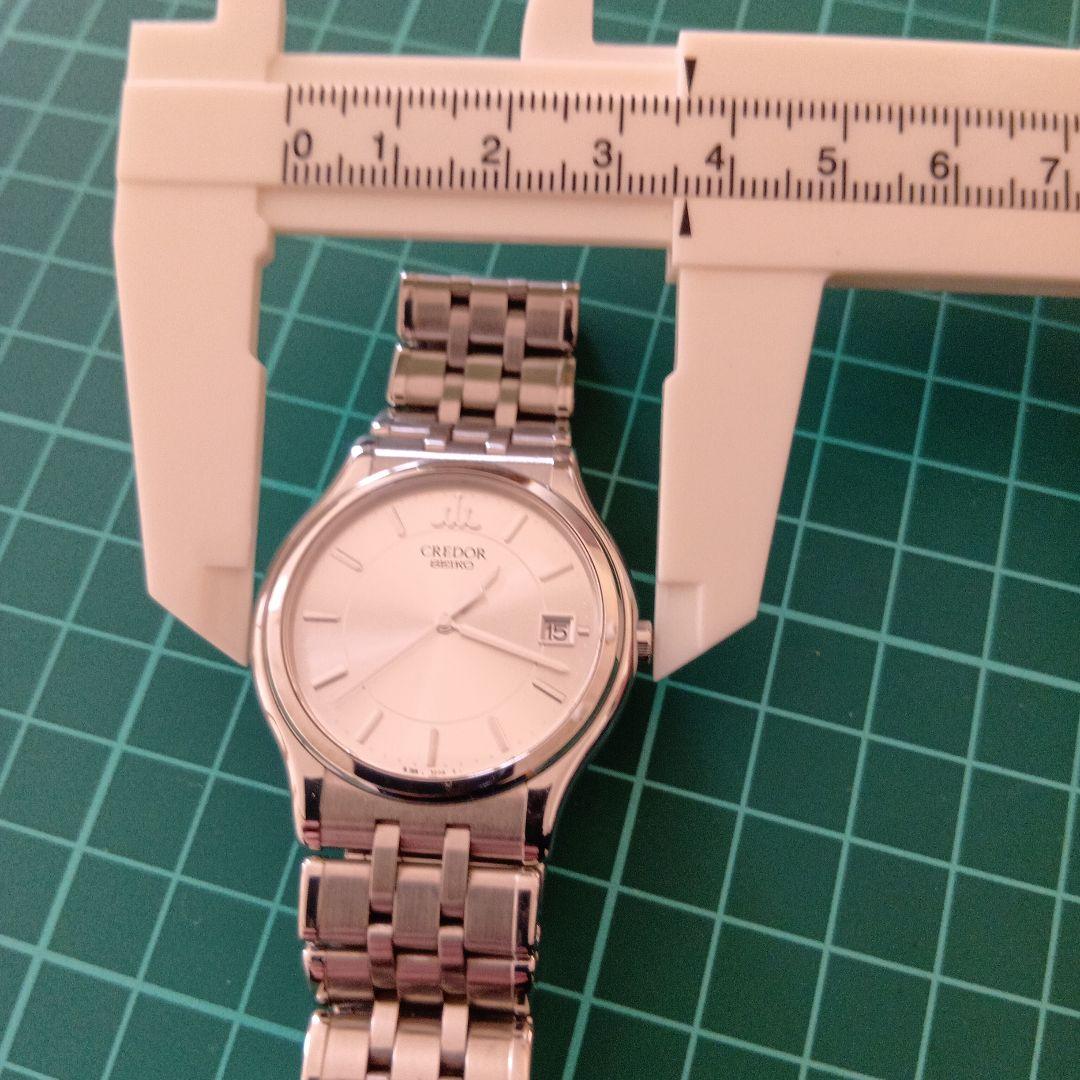 CREDOR シルバー クォーツ腕時計