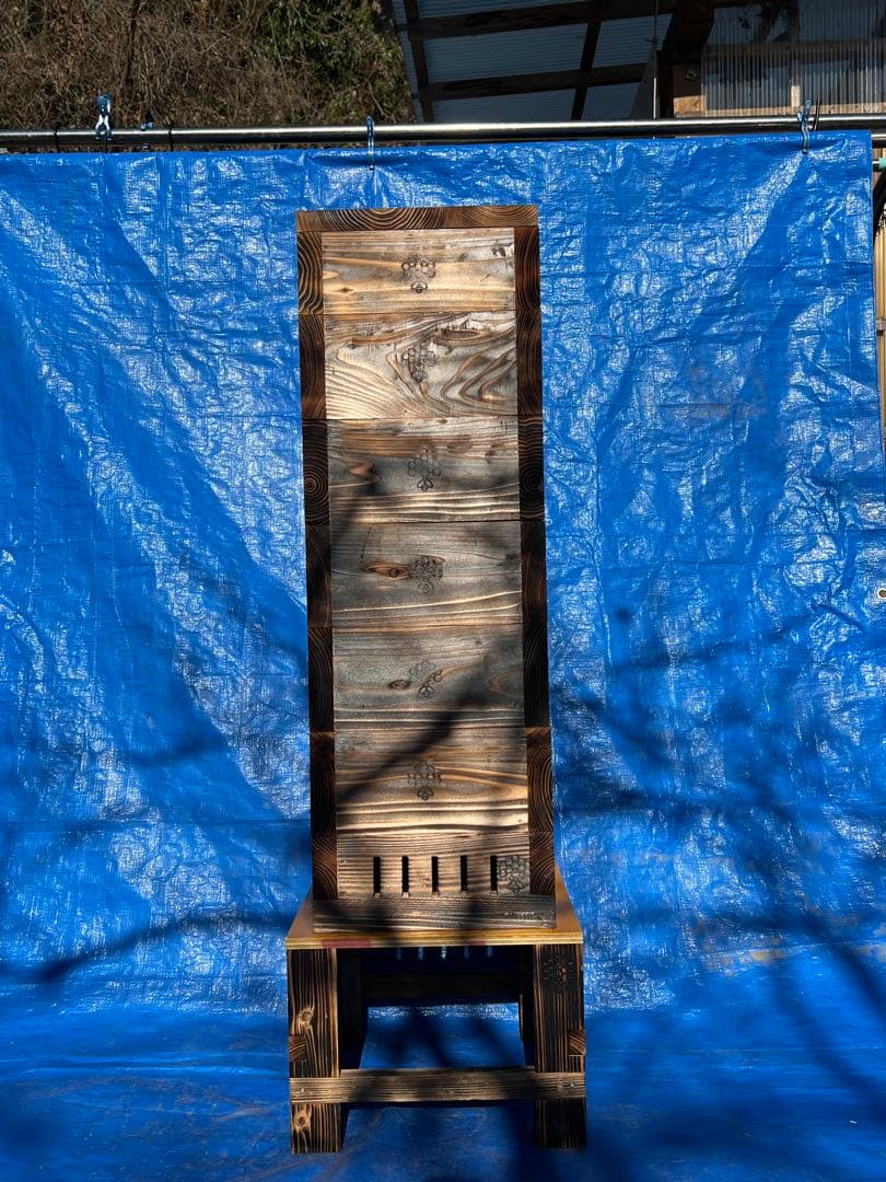 ニホンミツバチ　重箱式巣箱　板厚3cm 営巣用巣箱5段