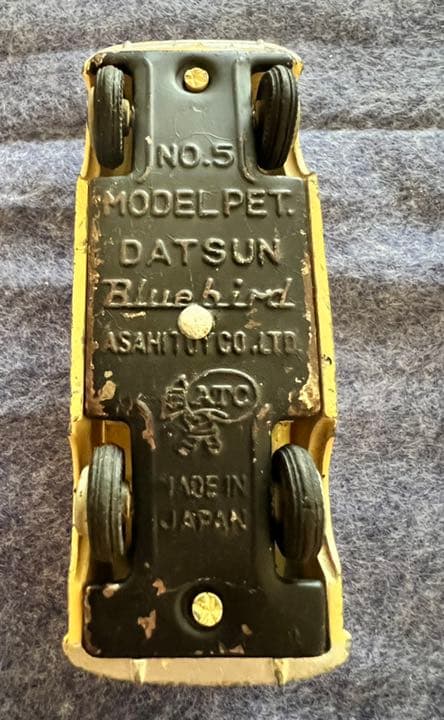 アサヒ玩具　モデルペットNO.5 ダットサンブルーバード　箱無し