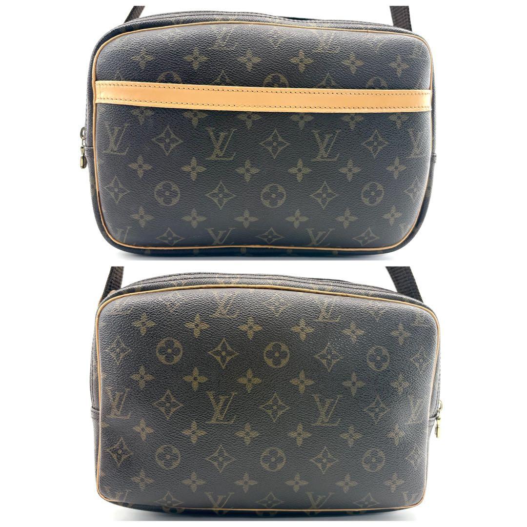 【美品】 VUITTON　リポーターPM　ショルダーバック　斜め掛け　モノグラム