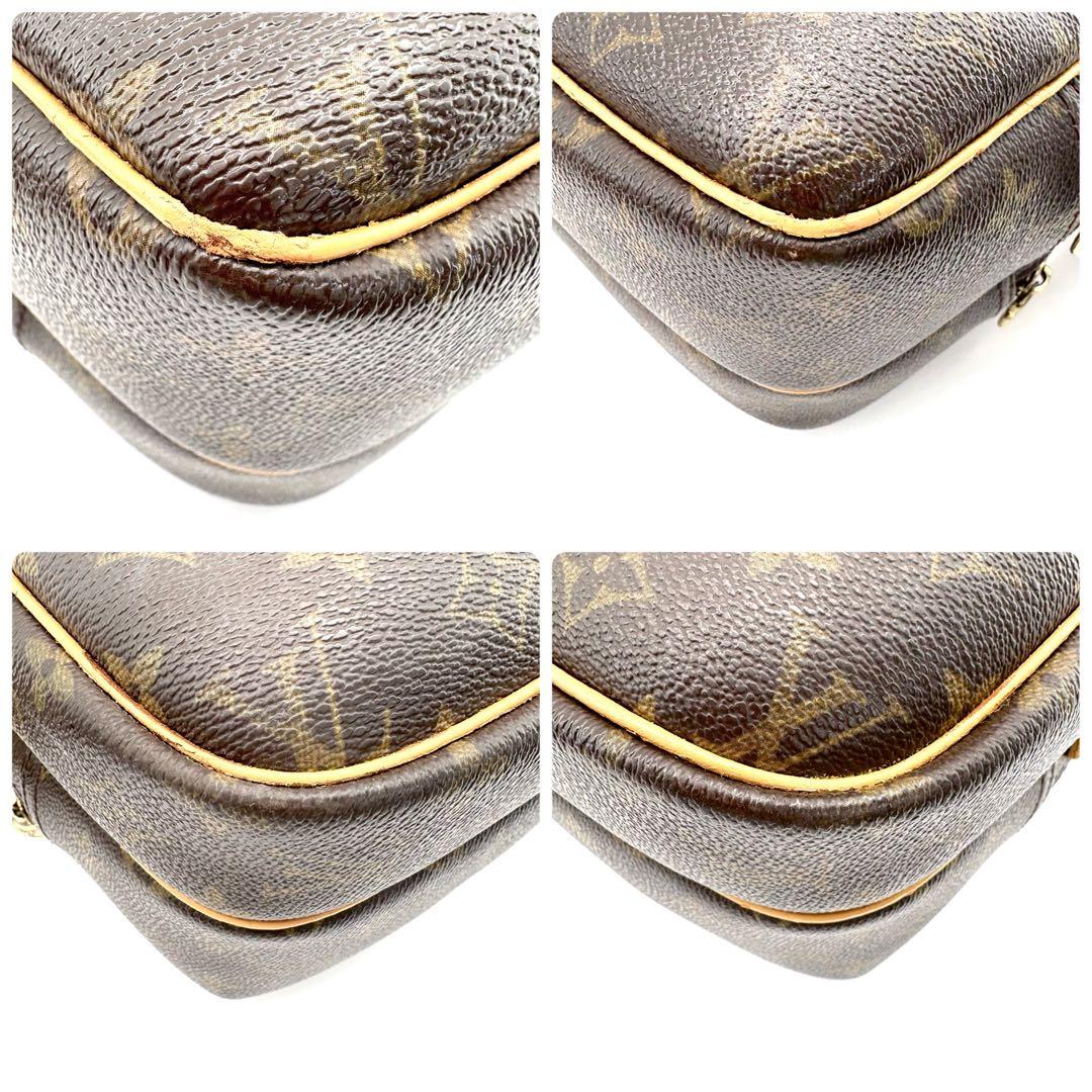 【美品】 VUITTON　リポーターPM　ショルダーバック　斜め掛け　モノグラム