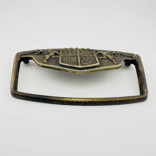 M1273 Vintage 1950's 4個セットライオン ユニコーン 取手