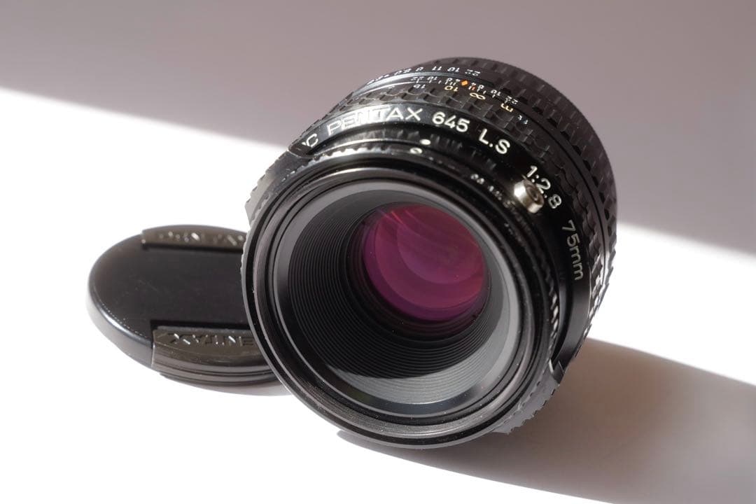PENTAX 645 L.S. 75mm f/2.8レンズ