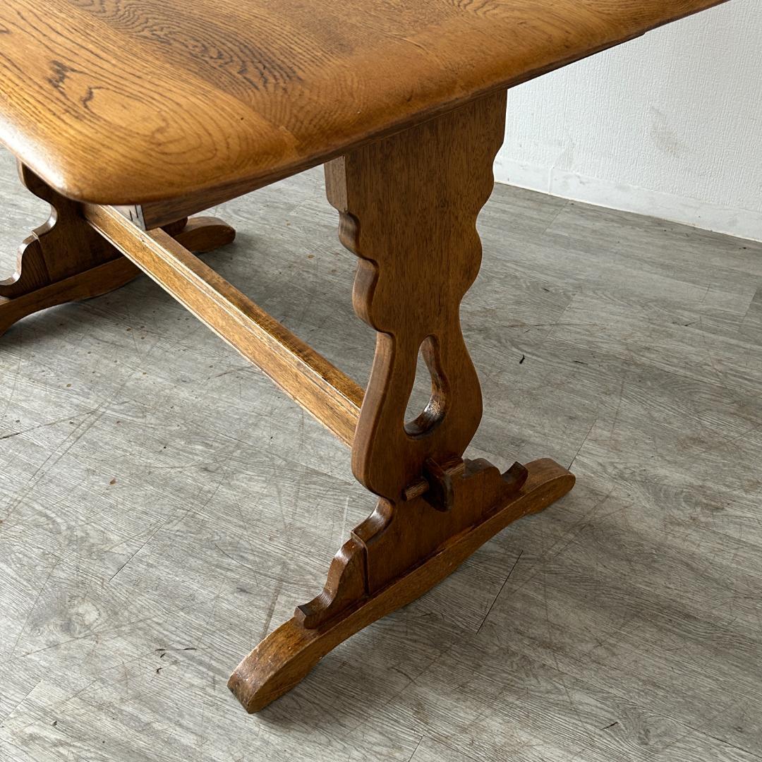 イギリス アンティーク家具 リフェクトリーテーブル 1960年頃 810A