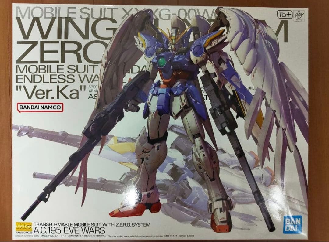 MG 1/100 ウイングガンダムゼロEW Ver.Ka 未組立