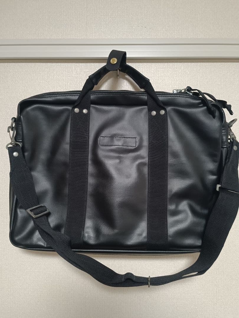 ラゲッジレーベル　2WAYビジネスバック　青バッテン　ネイビー