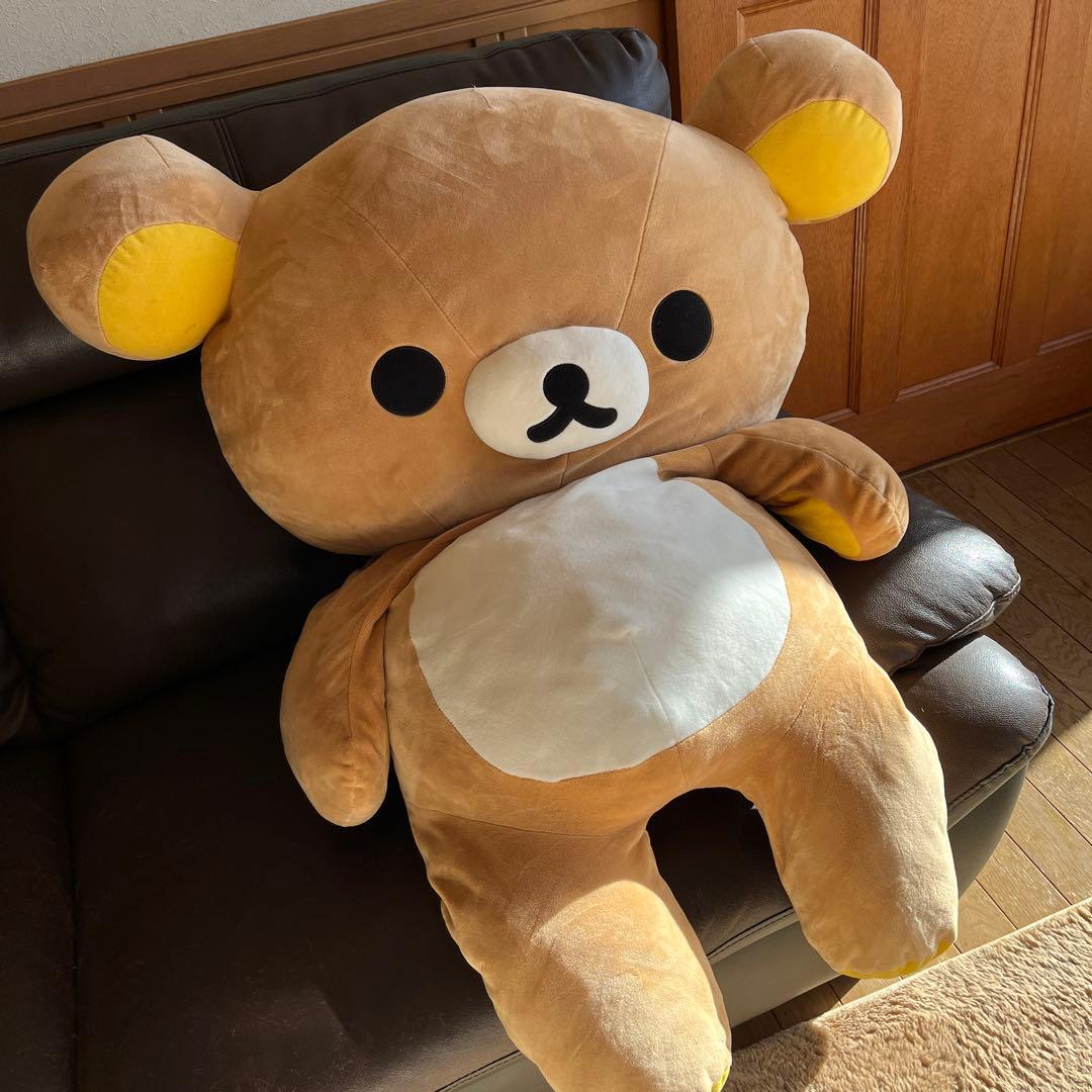 【値下げ中！】リラックマ　くったりぬいぐるみ特大　1m