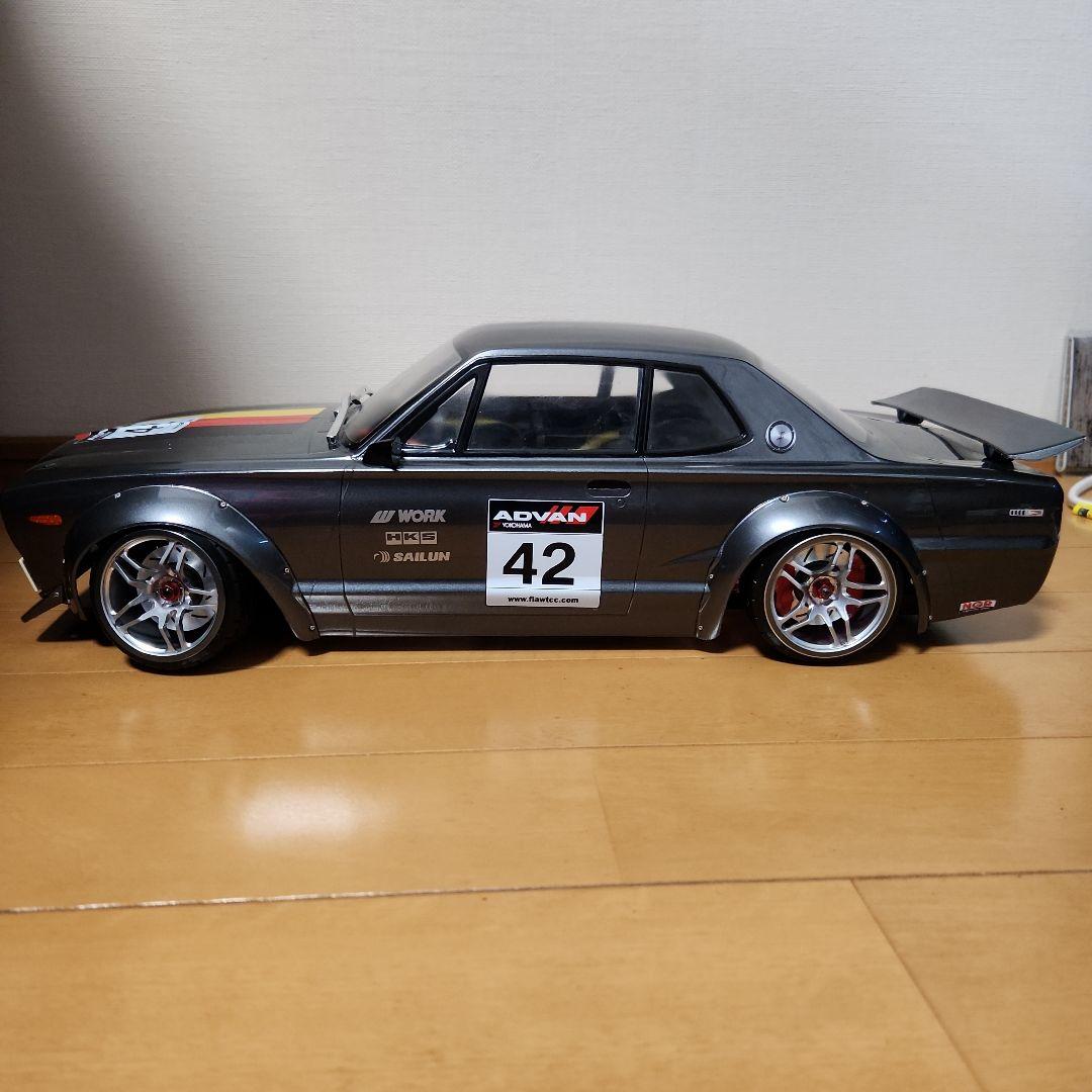 サクラD4 ハコスカボディ　検索ラジドリ　YD2 　ドリラジ　ドリパケtt02