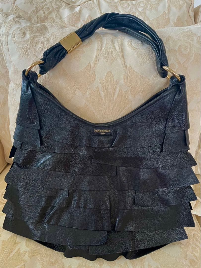 美品 YVES SAINT LAURENT イヴ・サンローラン サントロペ