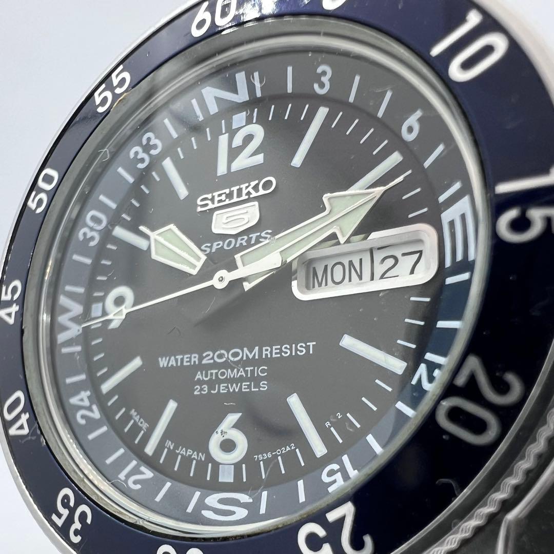 SEIKO 5 SPORTS セイコー ファイブ7S36-01E0自動巻