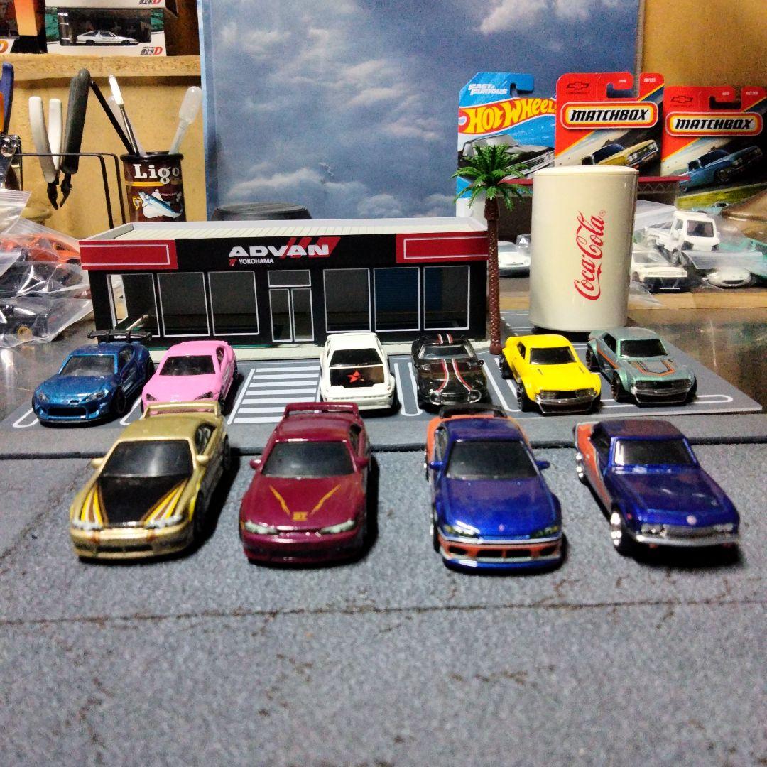 Hot Wheels ミニカー10台セット 日産＆トヨタ