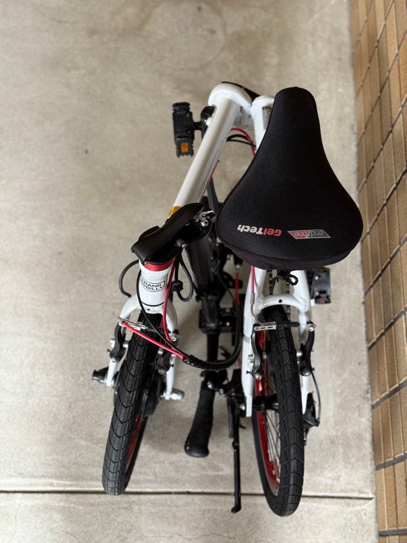 TRANS MOBILLY 折りたたみ自転車 ホワイト