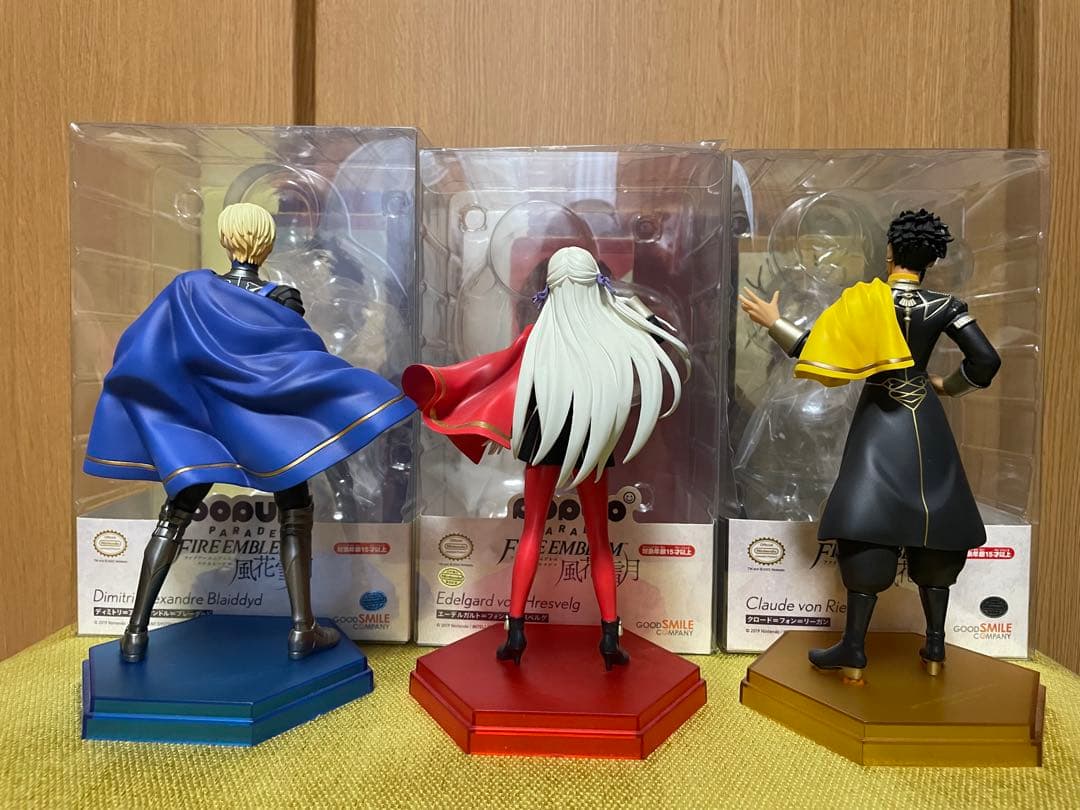 ファイアーエムブレム　風花雪月　フィギュア 3体セット
