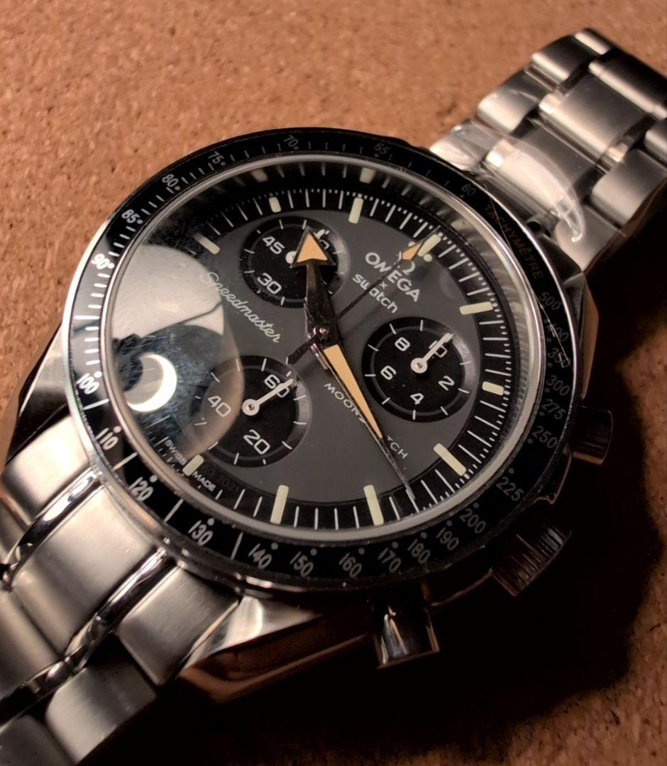 ムーンスウォッチ ヘリテージ サファイア メタルケース OMEGA✕SWATCH