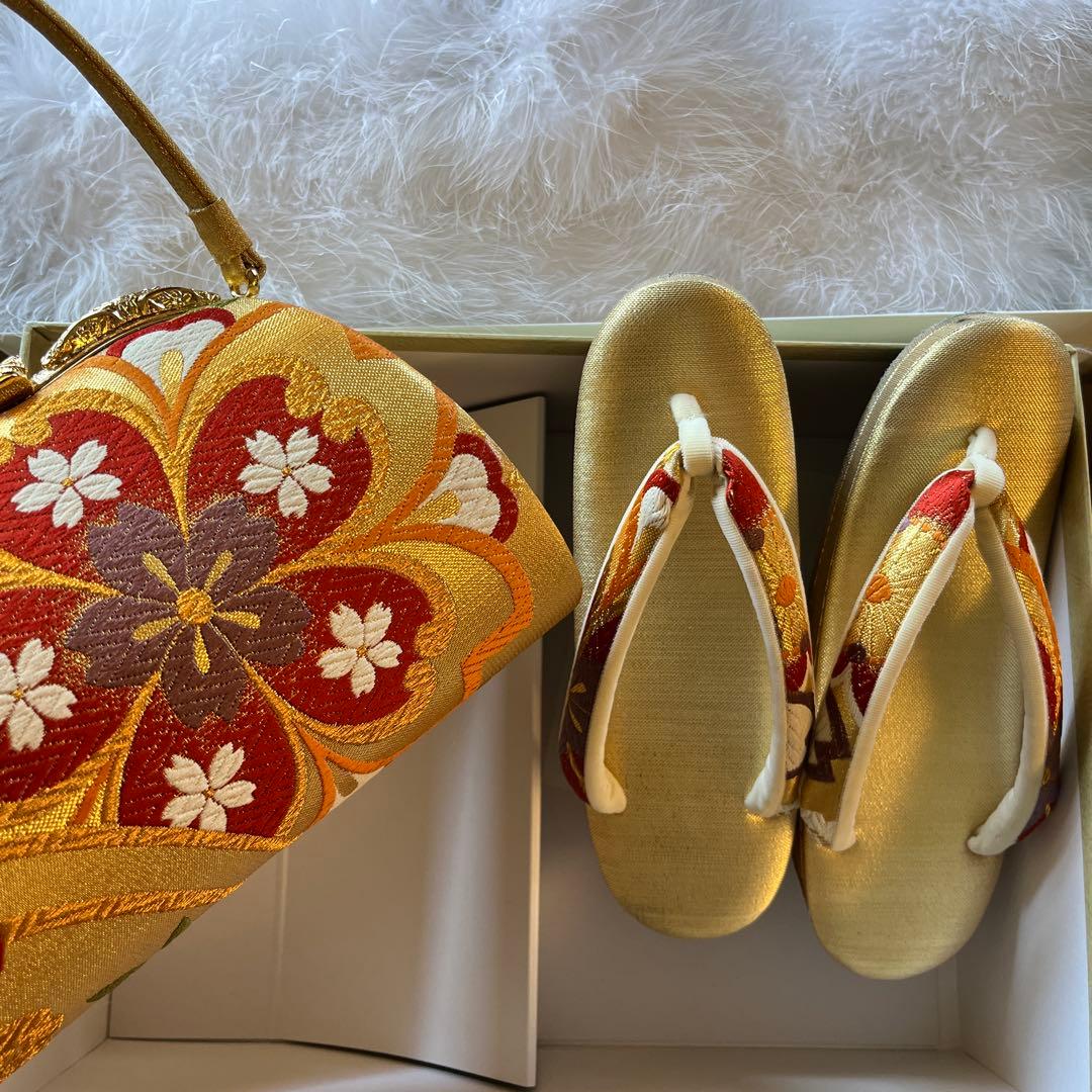 和装用バッグ、ショール、草履