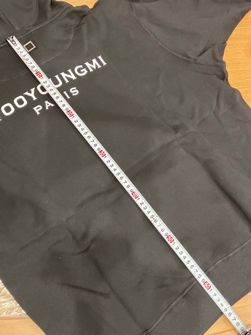【新品未使用】wooyoungmi 2025年モデル　パーカー Lサイズ