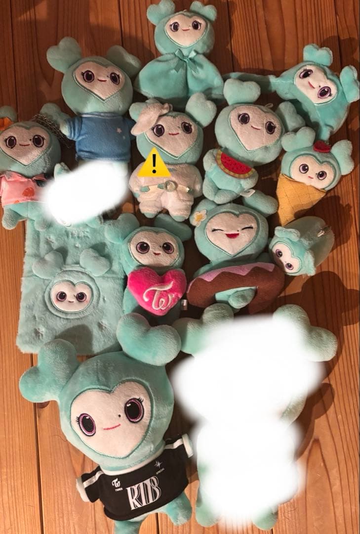 TWICE ミブリー ぬいぐるみ バックチャーム キーチェーン キーホルダー