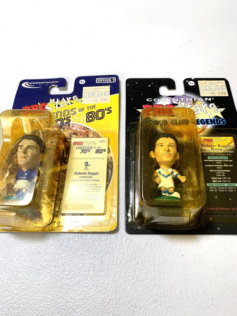 未開封　コリンシアン　欧州サッカー名選手フィギュア12体