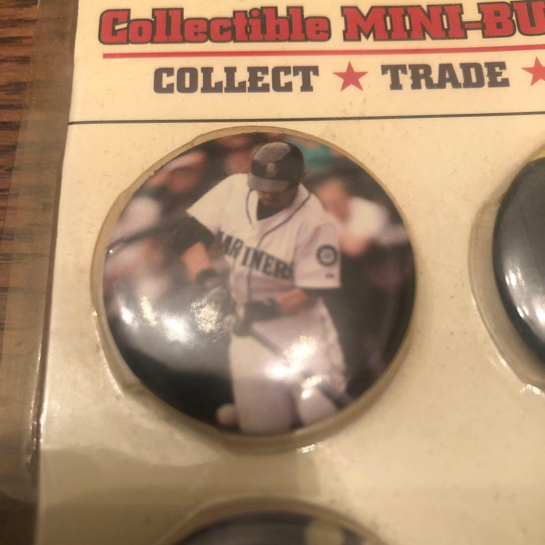 イチロー 缶バッジ シアトルマリナーズ