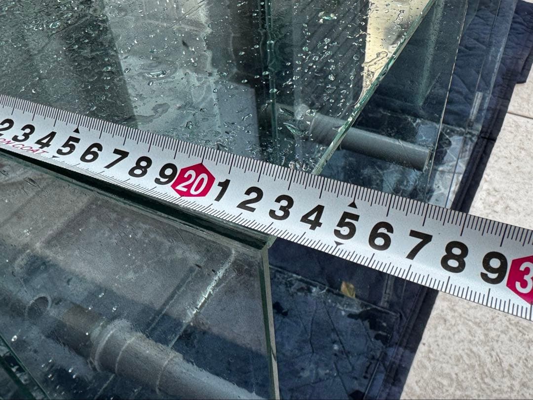 水槽　ガラス製　6個セット