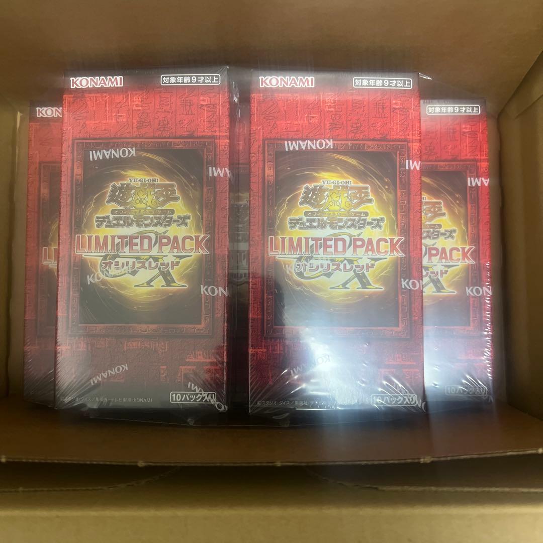 遊戯王 LIMITED PACK GX オシリスレッド 5BOX