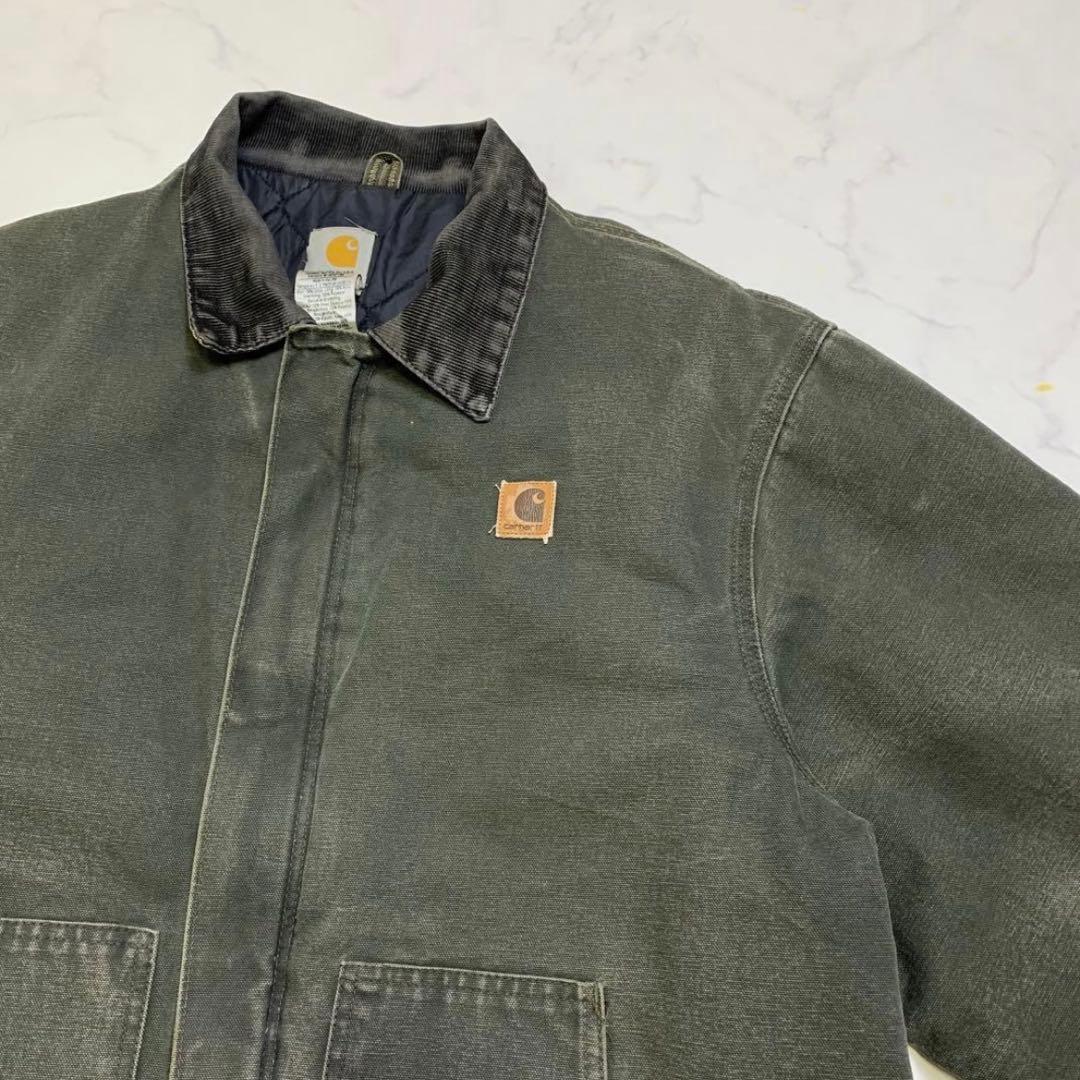 カーハート トラディショナルジャケット フェードハチノス MOSカラー　USA製