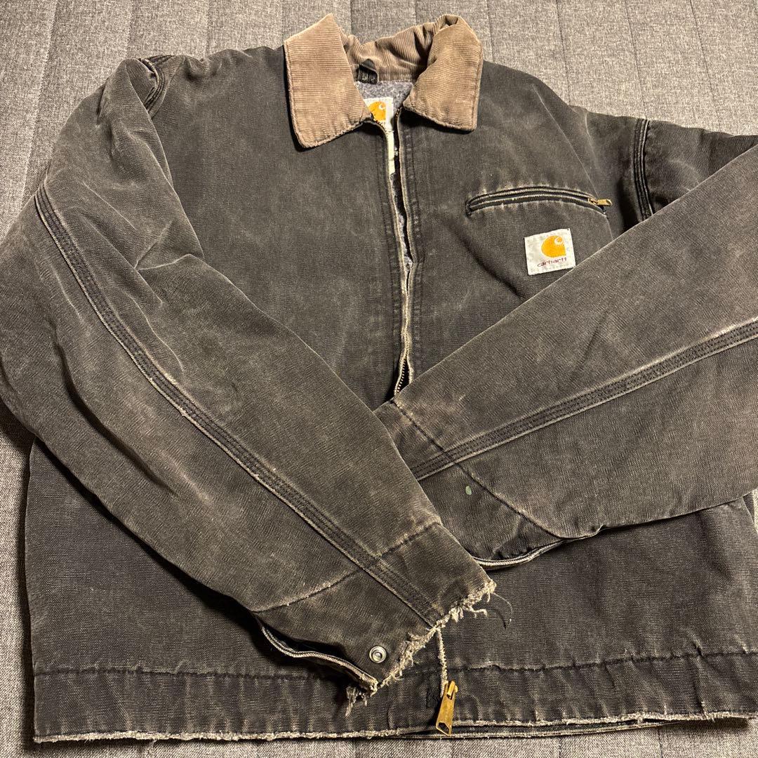 Carhartt ダークグレー　デトロイトジャケット