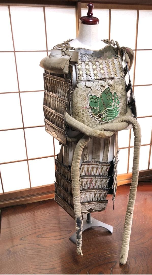 【 擬革紙甲冑 】　江戸時代　平家　蔵出品