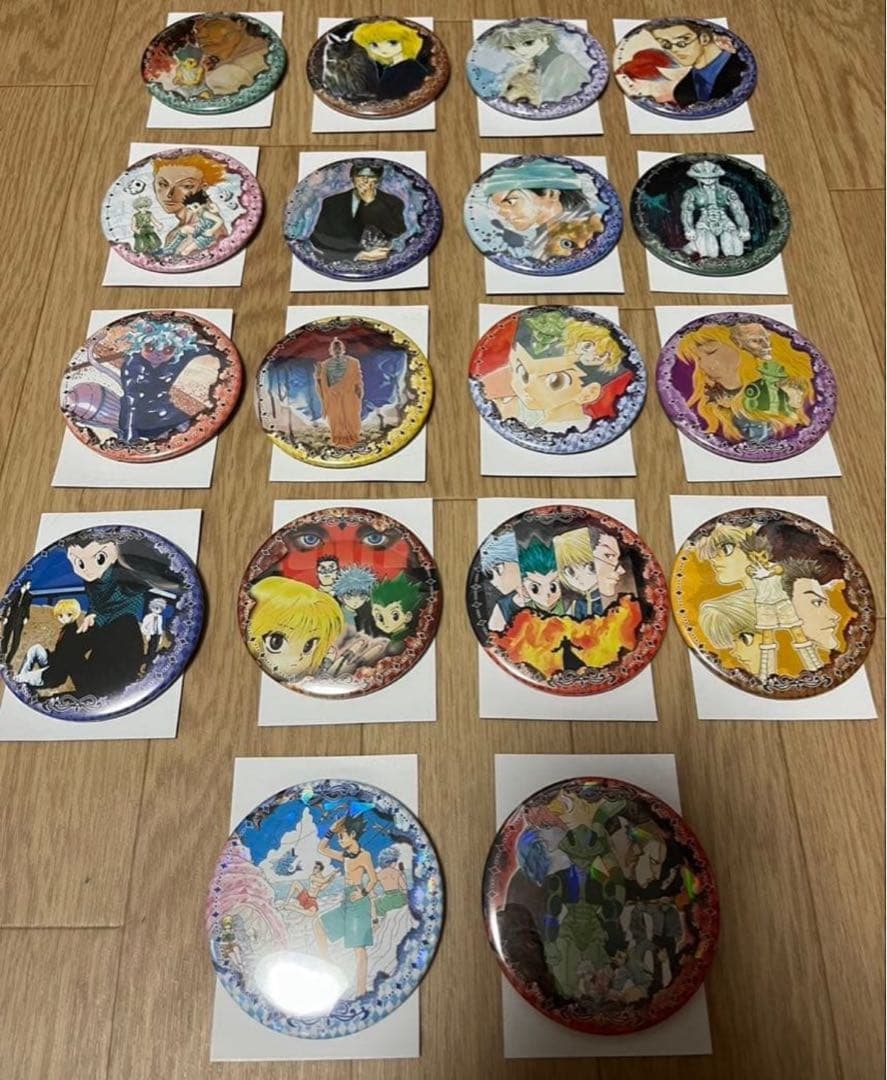HUNTER×HUNTER ハンターハンター コレクション缶バッジ コンプリート