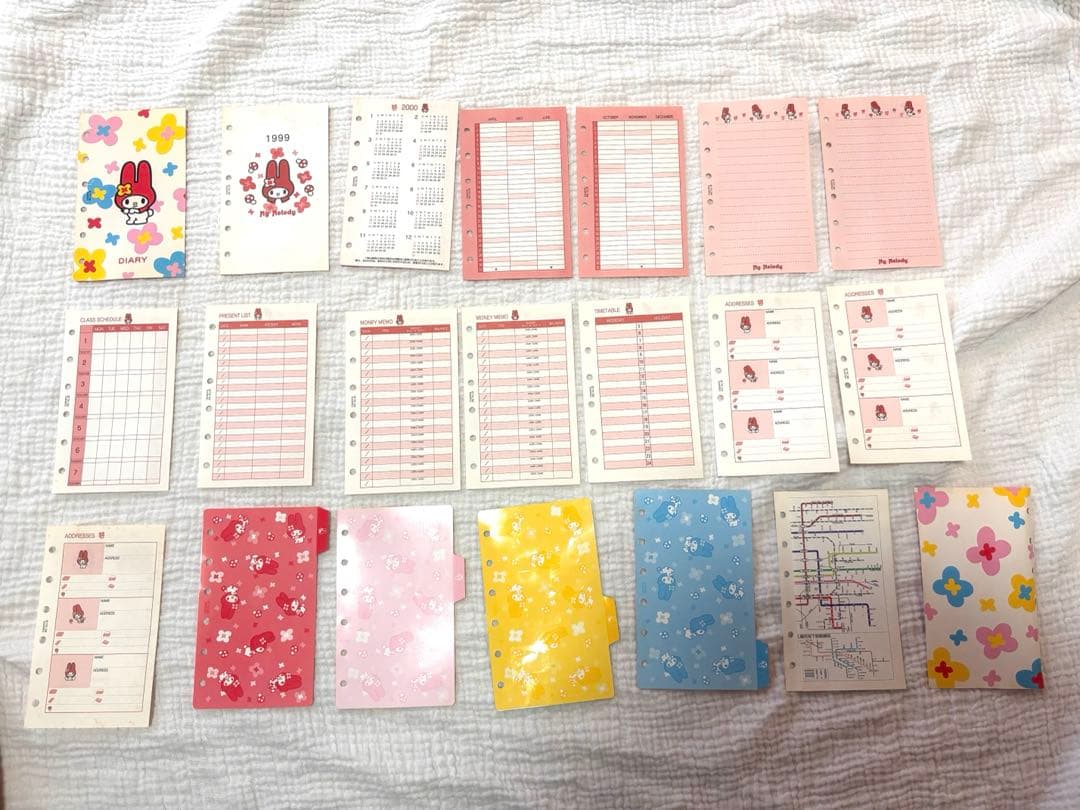 ※専用※マイメロディ　シール帳　システム手帳　財布　平成　レトロ　1999年