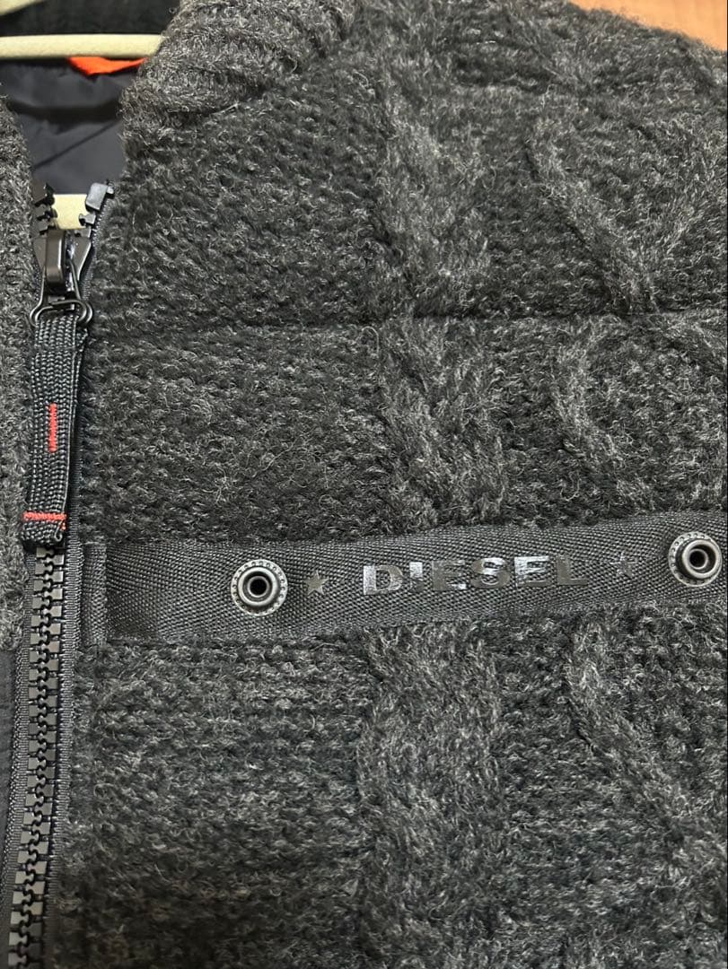 DIESEL ダークグレー ベスト