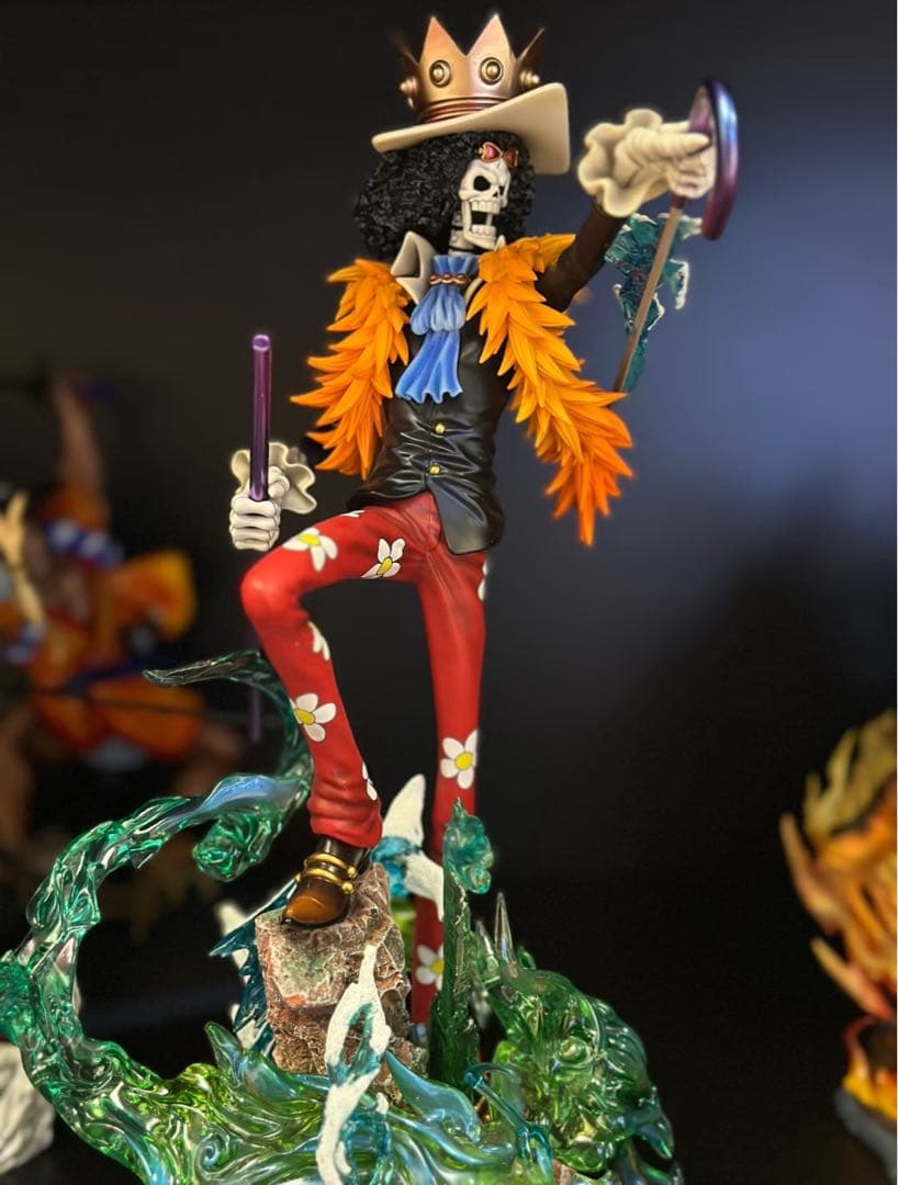 ワンピース ソウルキング ブルック フィギュア ガレージキット 新品