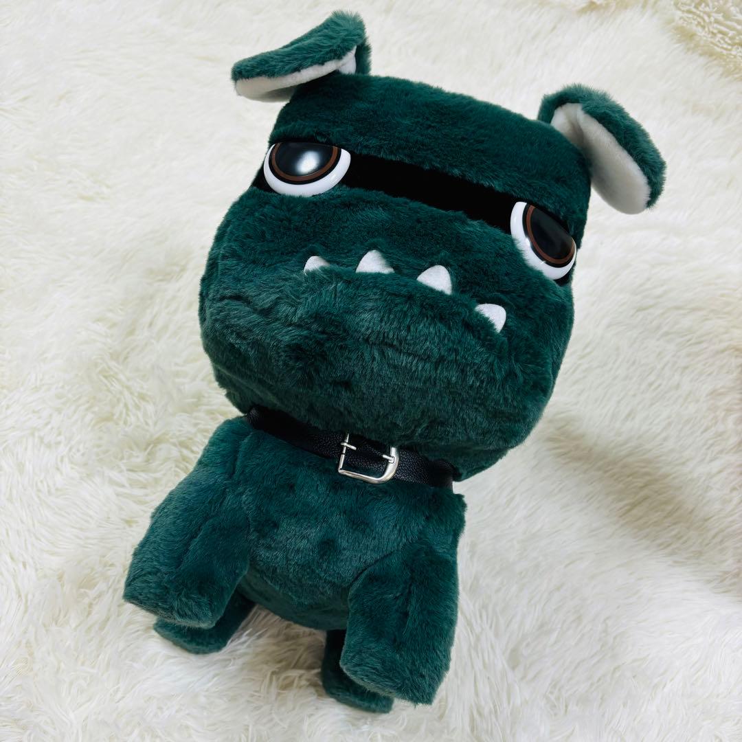 【美品】非売品　デリ丸　ぬいぐるみ　大　箱付き　グリーン　三菱