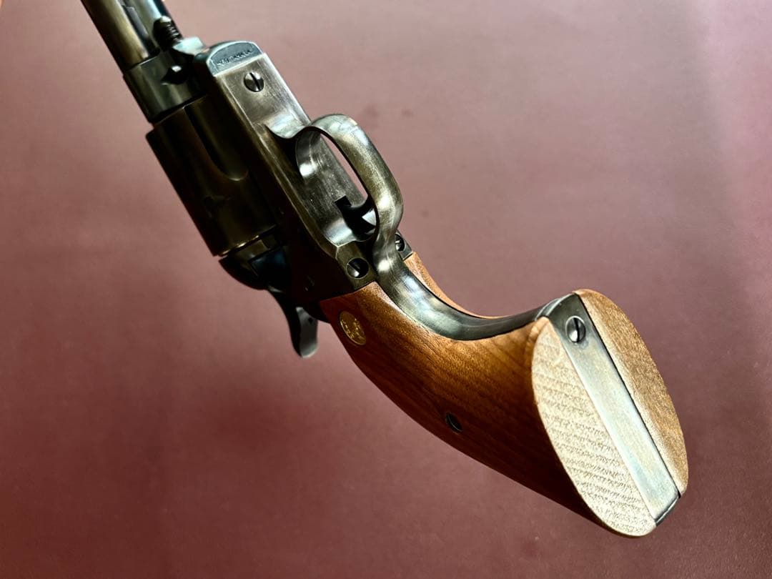 タナカ SAA デタッチャブル HWブルーイング 木製グリップ