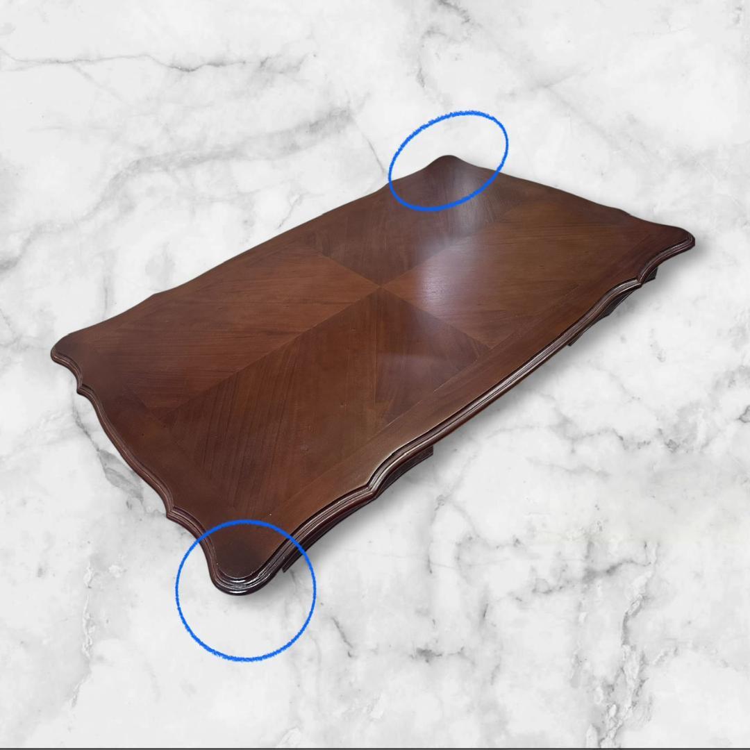 costpado　　ダイニングテーブル　マホガニー　幅135