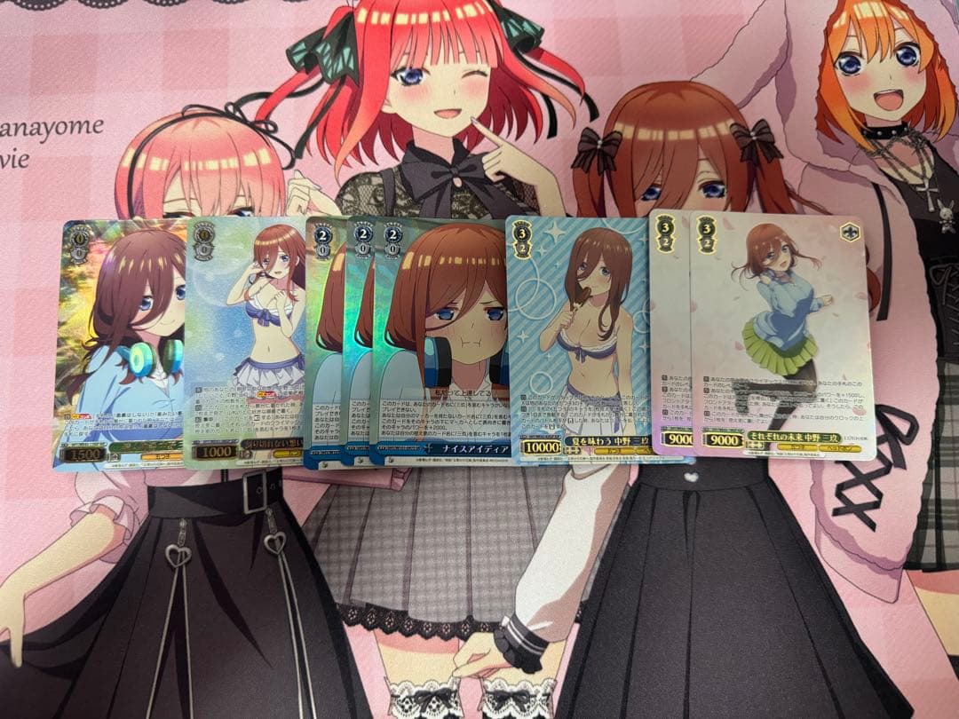 五等分の花嫁 三玖 デッキ ヴァイスシュヴァルツ