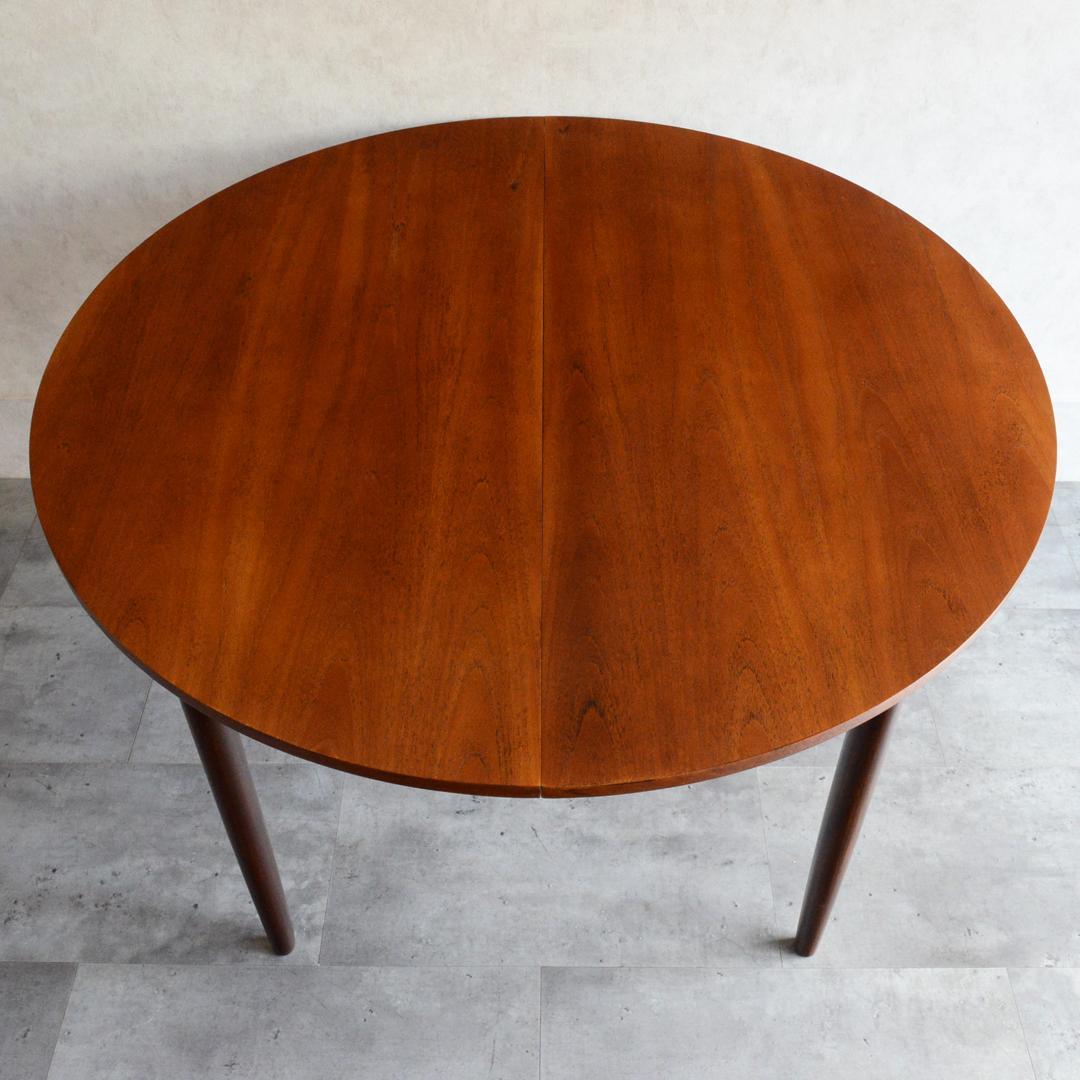 G-PLAN ヴィンテージ ラウンド ダイニングテーブル コンパクト 伸縮式