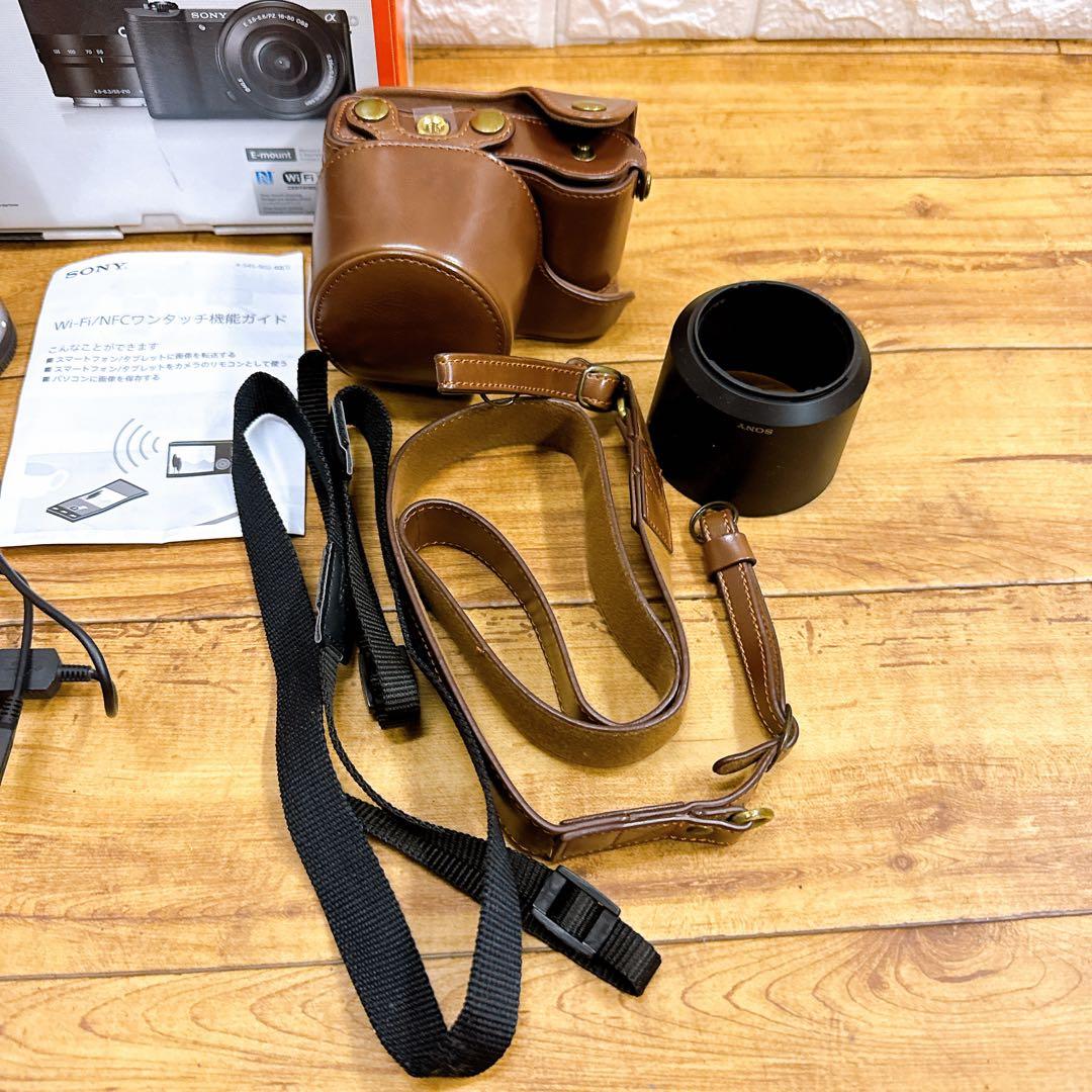 SONY α 5100 ミラーレス一眼カメラ ダブルレンズキット　ホワイト