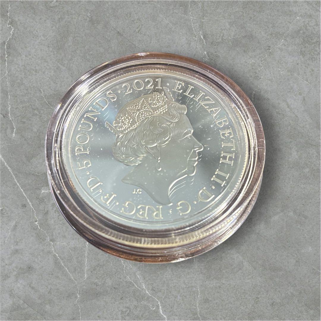 ロイヤルミント　2021年 ゴシッククラウン 2オンス　シルバー