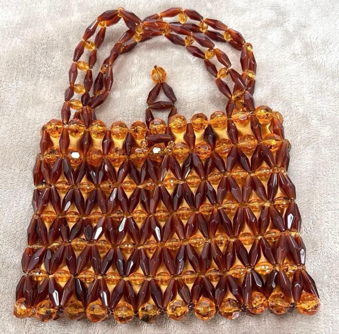 Bottega Veneta ボッテガ・ヴェネタ ビーズ編み パーティーバッグ