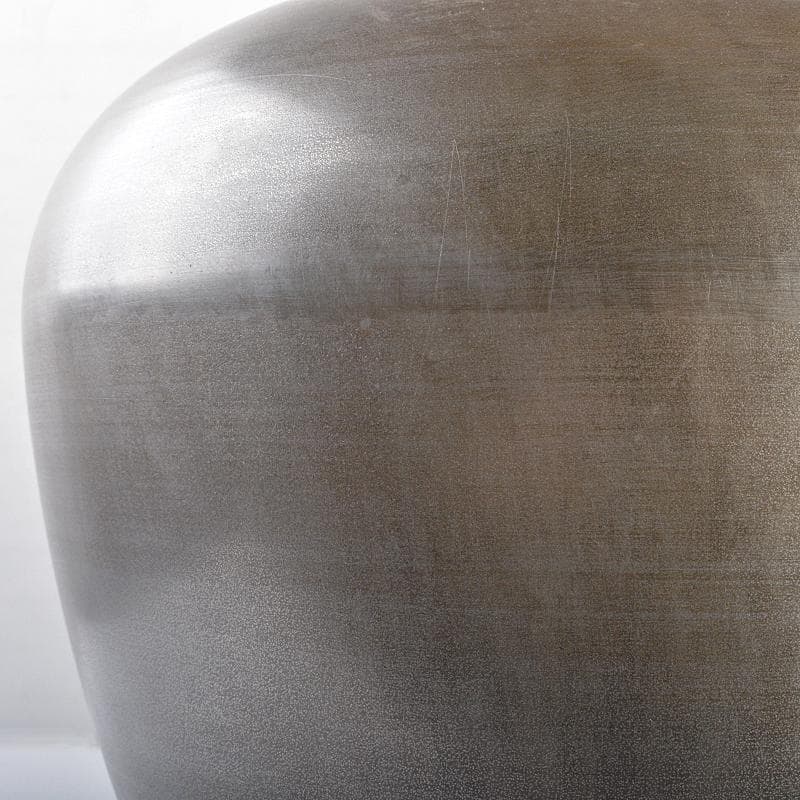 古錫　大茶壷　茶心壷　約8.48kg　御錫屋天下一美作守造銘　B　R6849B