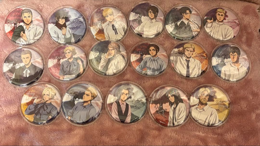 ATTACK FES 缶バッジ コンプ 17個