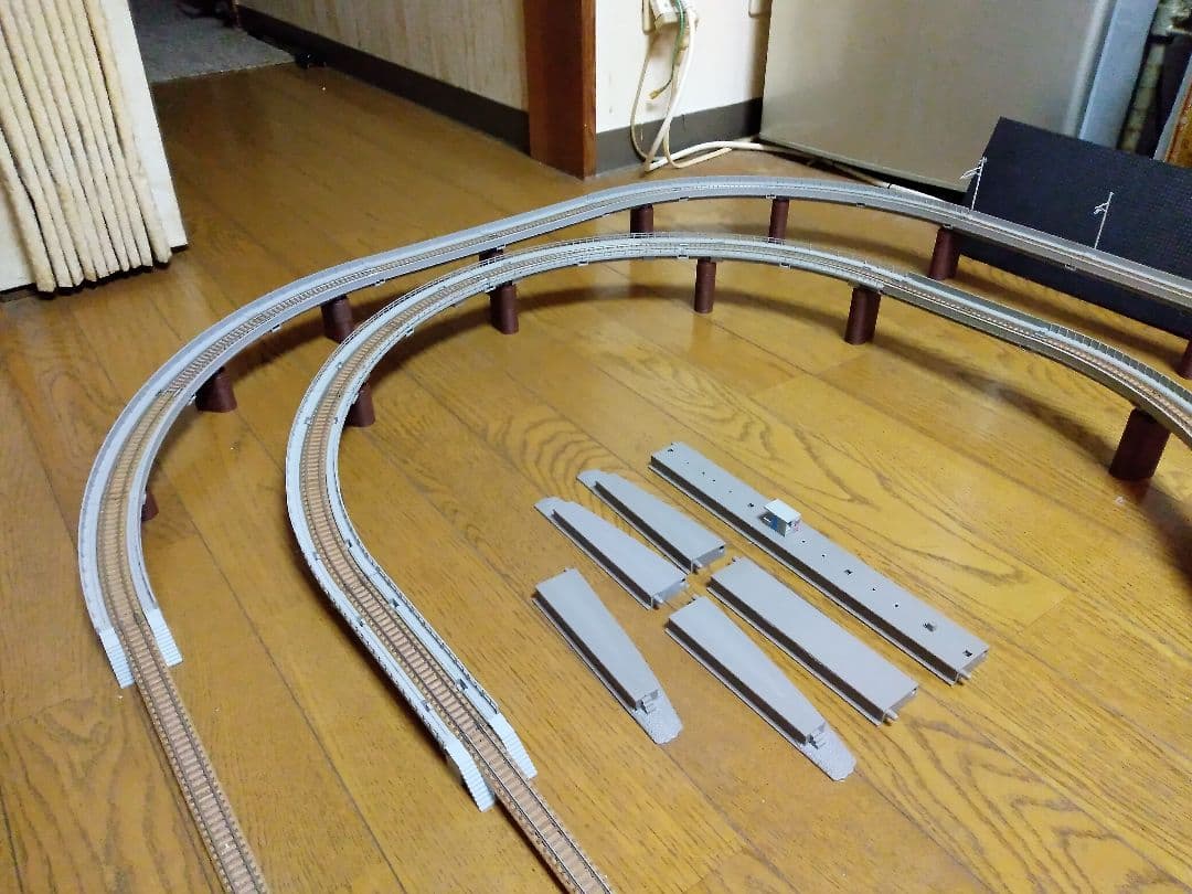 Nゲージ.TOMiX.高架レイアウト一式、価格見直し、限界、最終