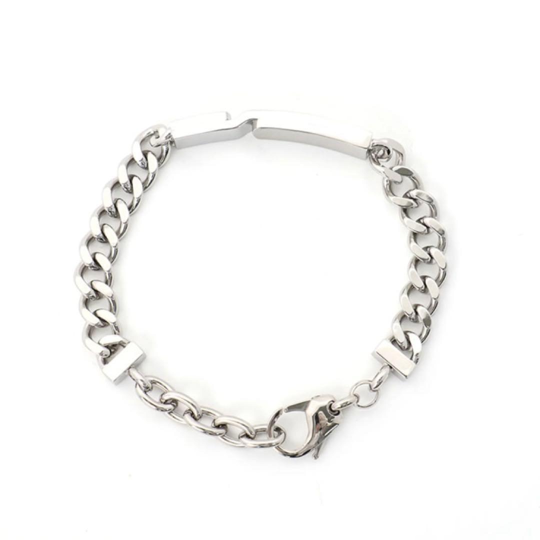 ディーゼル　ブレスレット　シルバー