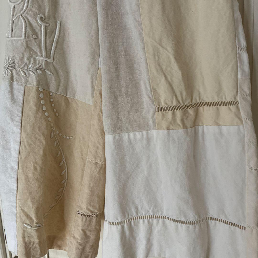 パッチワーク刺繍パンツ