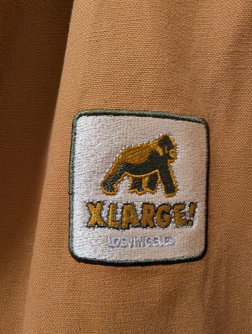 XLARGE×New Era WALKING APE DUCK コーチジャケット