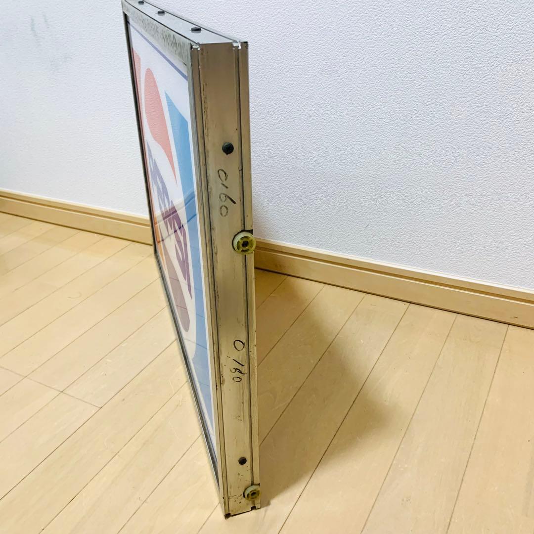 ペプシ PEPSI プラスチック 看板 電飾 フレーム